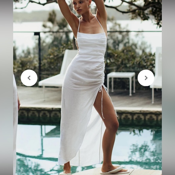 Rumer Linen Dress - Picture 4 of 5